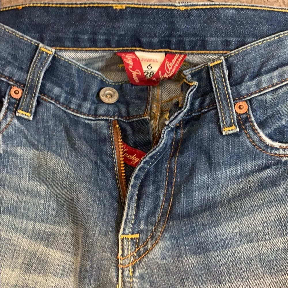 Lucky Brand Dungaree jeans